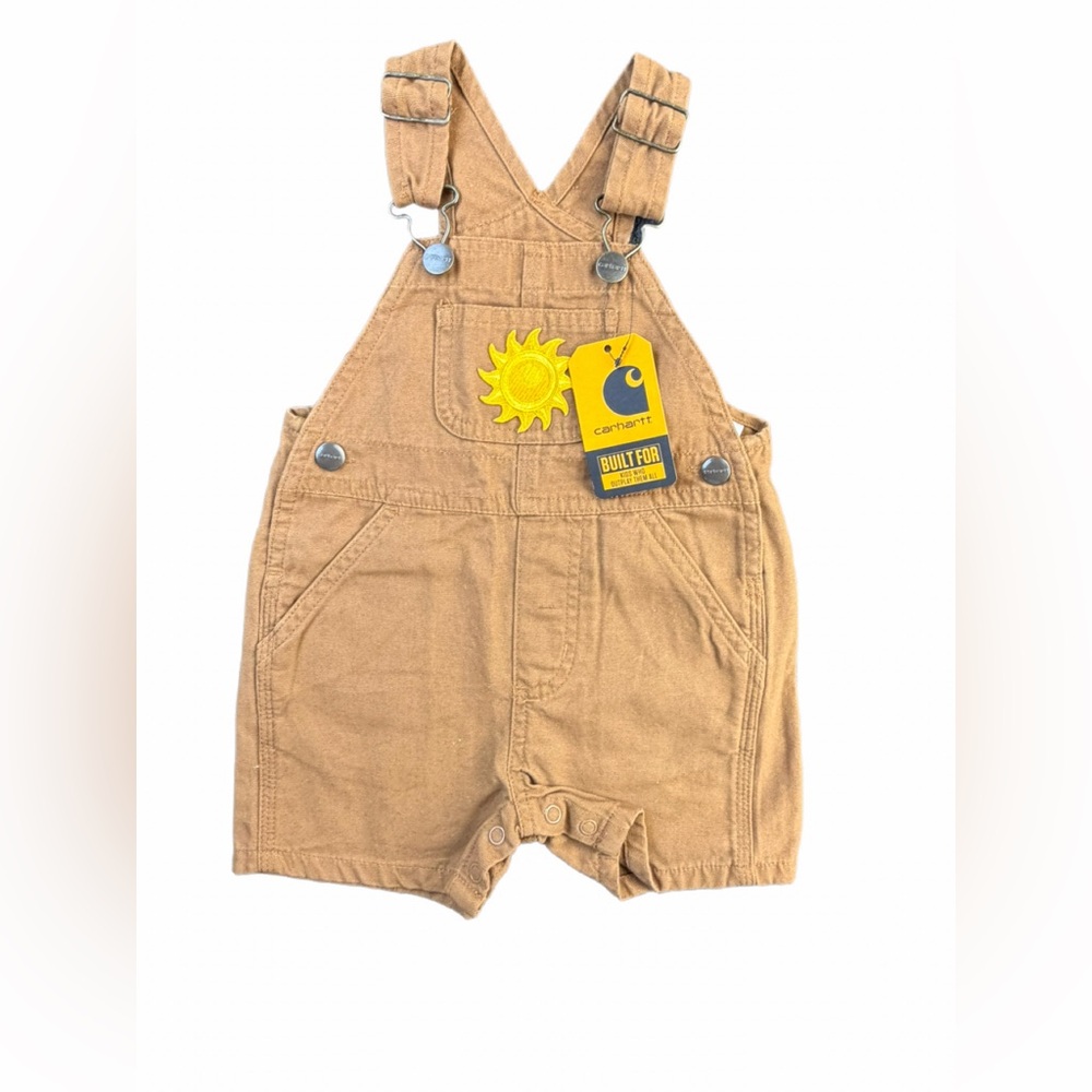 NWT CARHARTT Baby Loose Fit Canvas Shortall - 9M